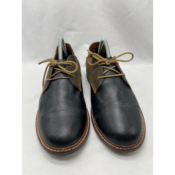 OluKai Walino Shoes Mens Size 10.5 Leather Lace Up Casual Oxford Comfort 10257 - Picture 5 of 10